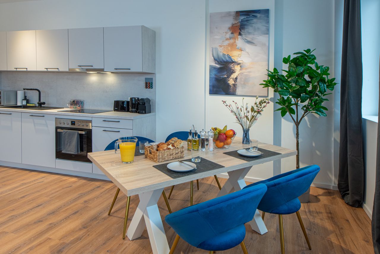 Central and new apartment in the city of Essen