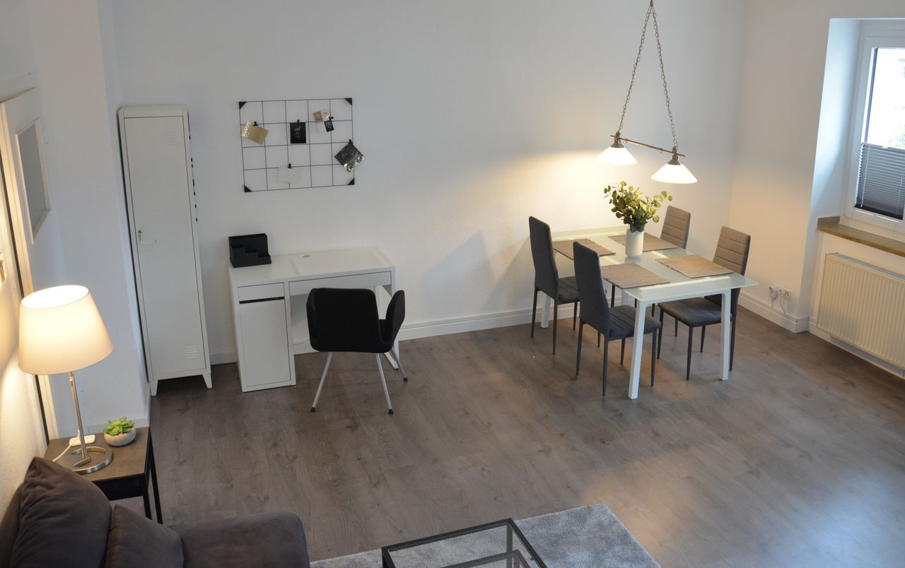 Beautifully furnished 2-room apartment in Düsseldorf Friedrichstadt