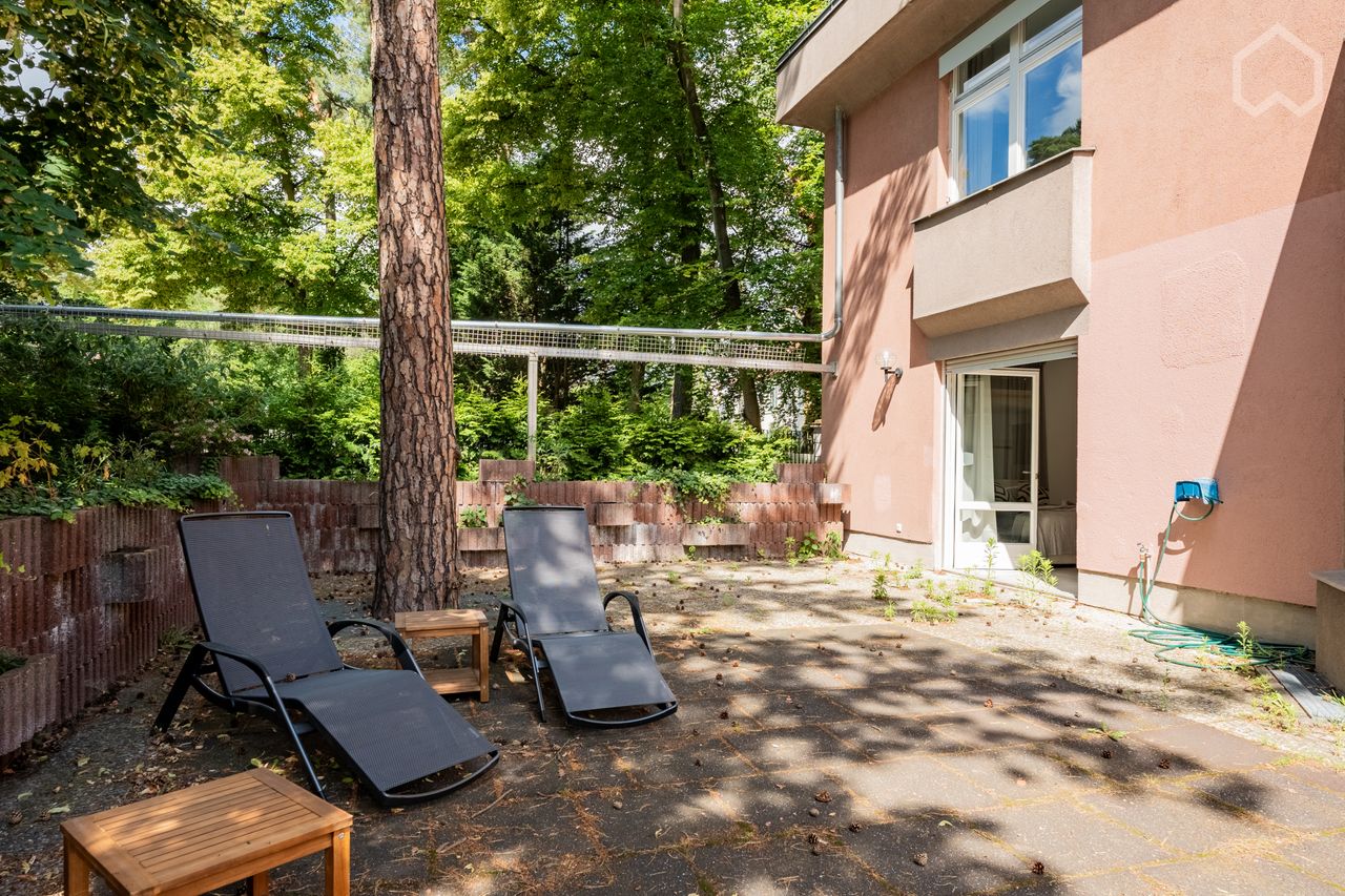 First occupancy fully furnished flat in Grunewald with Terrace
