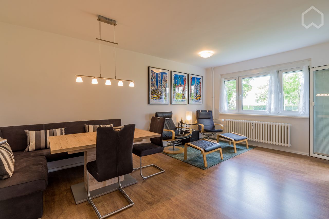 Comfortable and quiet 2 room apartment in Berlin-Lichtenrade, close to S-Bahn, 18 min. to Potsdamer Platz