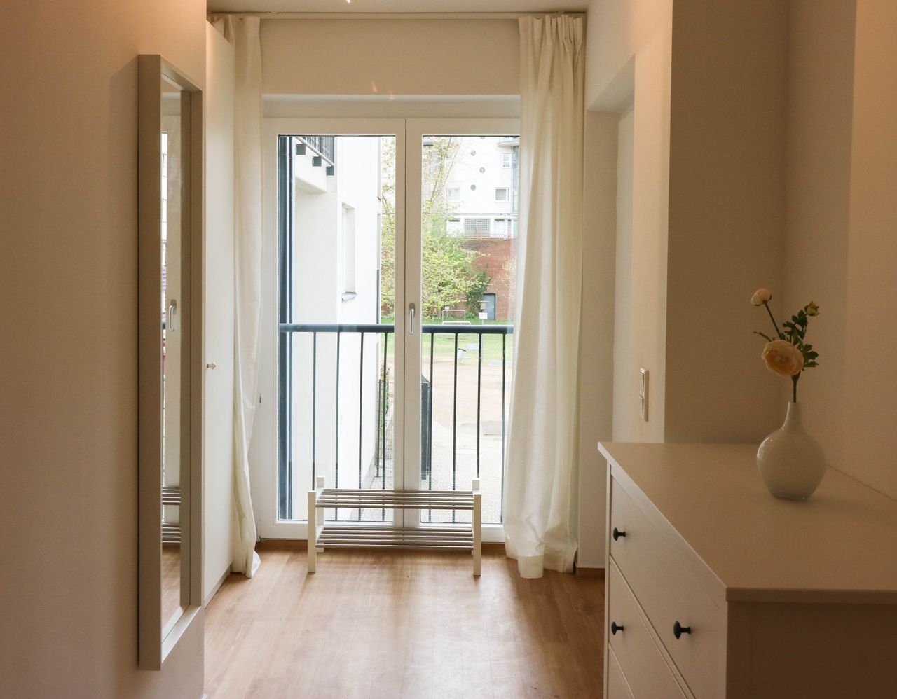 Modern suite with nice neighbours