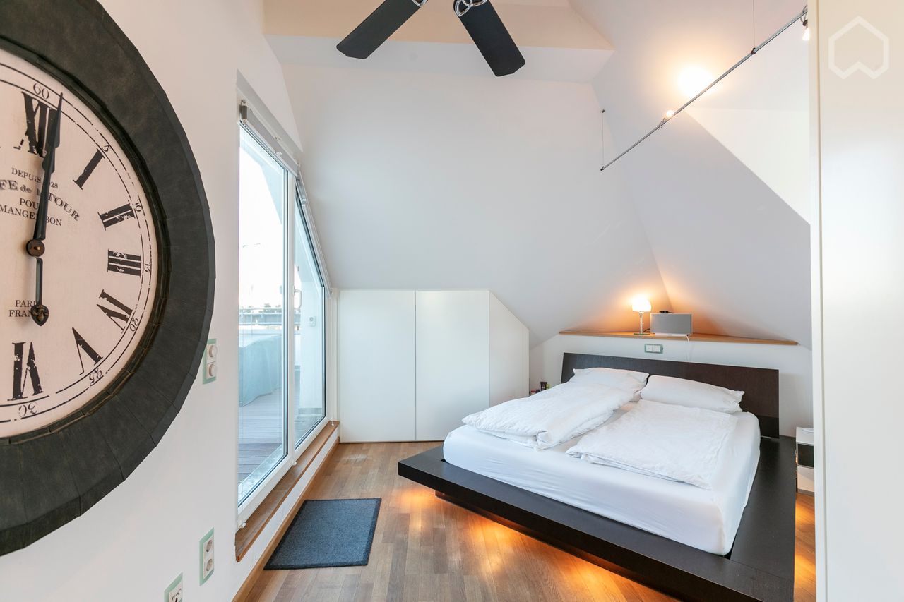 Fantastic, fashionable suite in luxury loft perfectly located at Theresienwiese