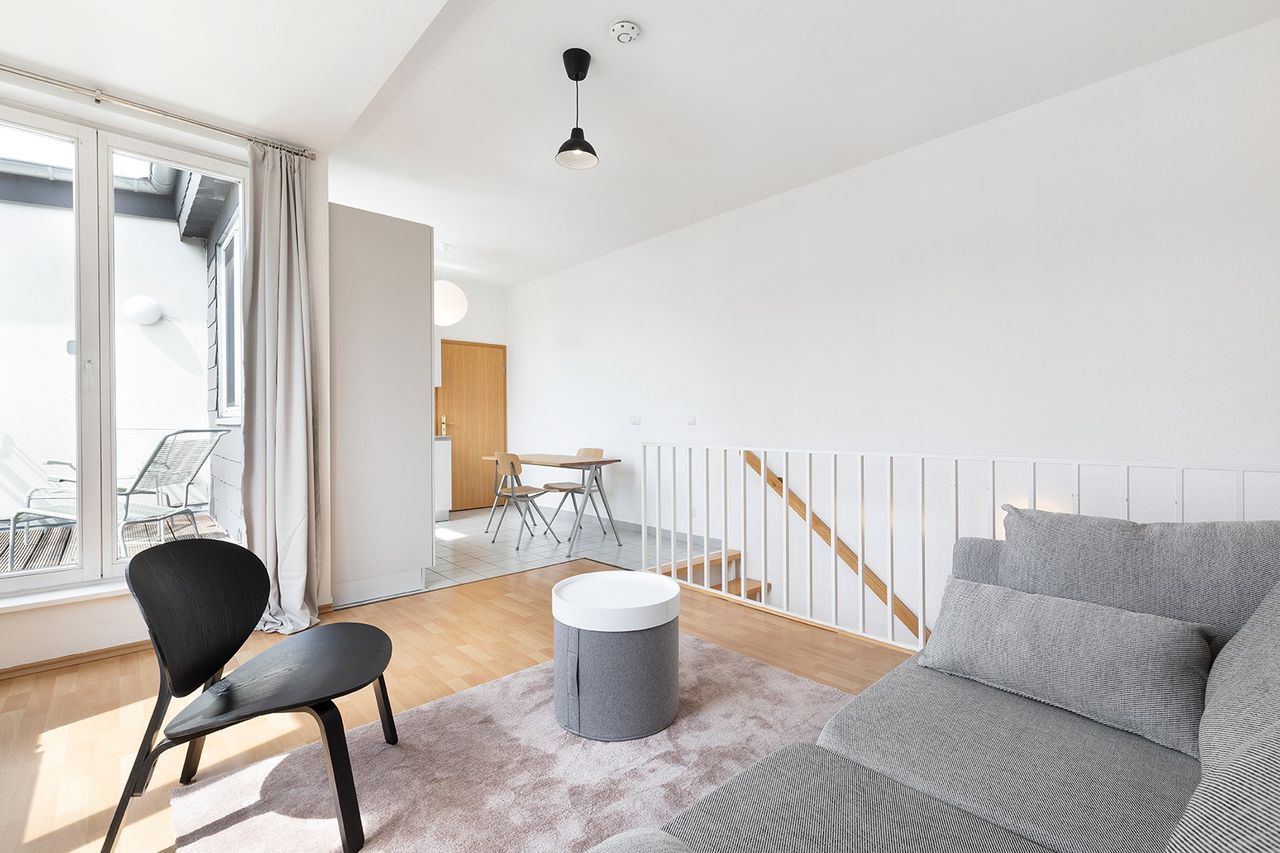Beautiful Roof Top 2-room apartment in Simplonstrasse