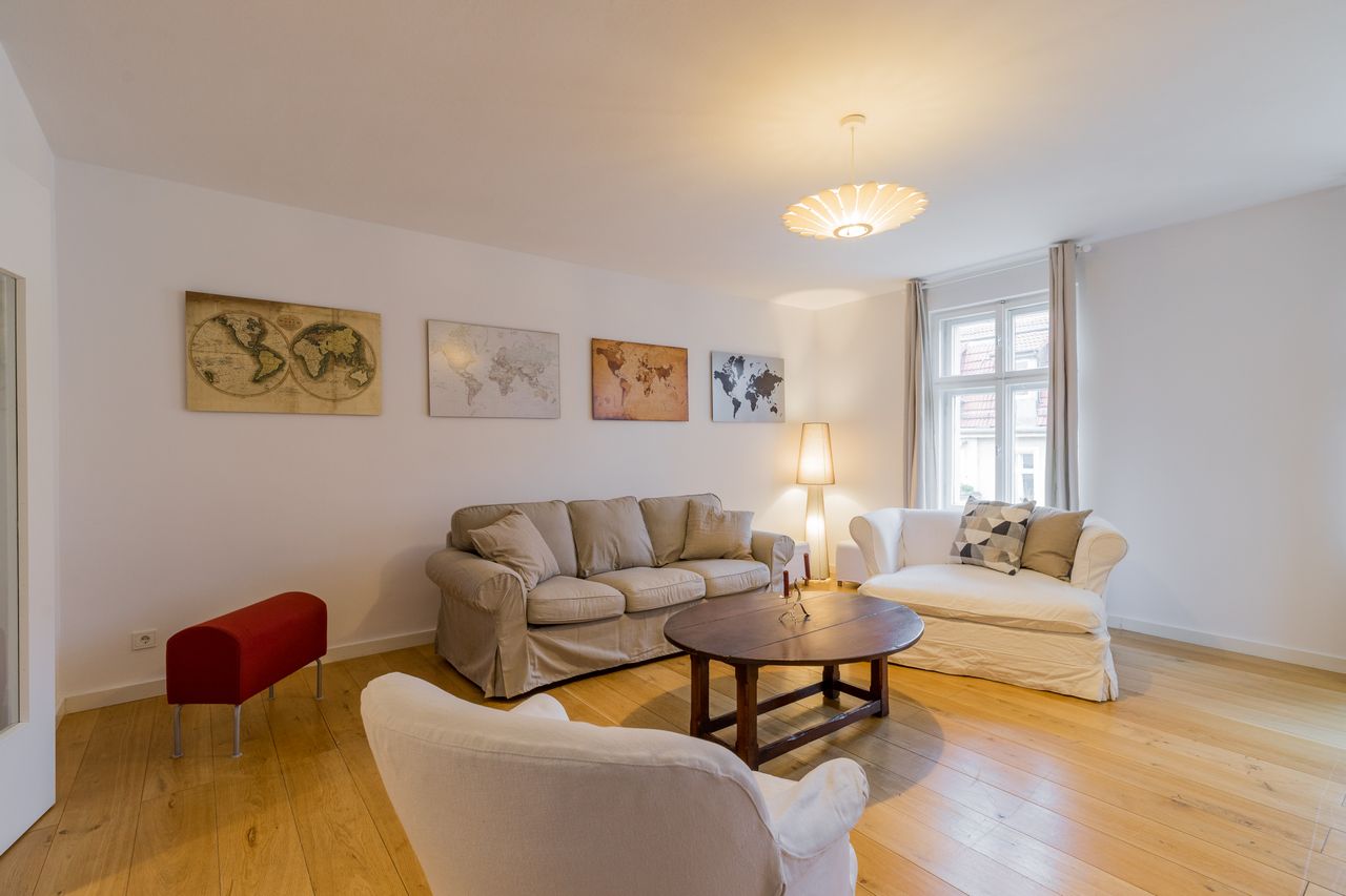 Cosy and bright 3 room apartment in the popular district Berlin - Mitte