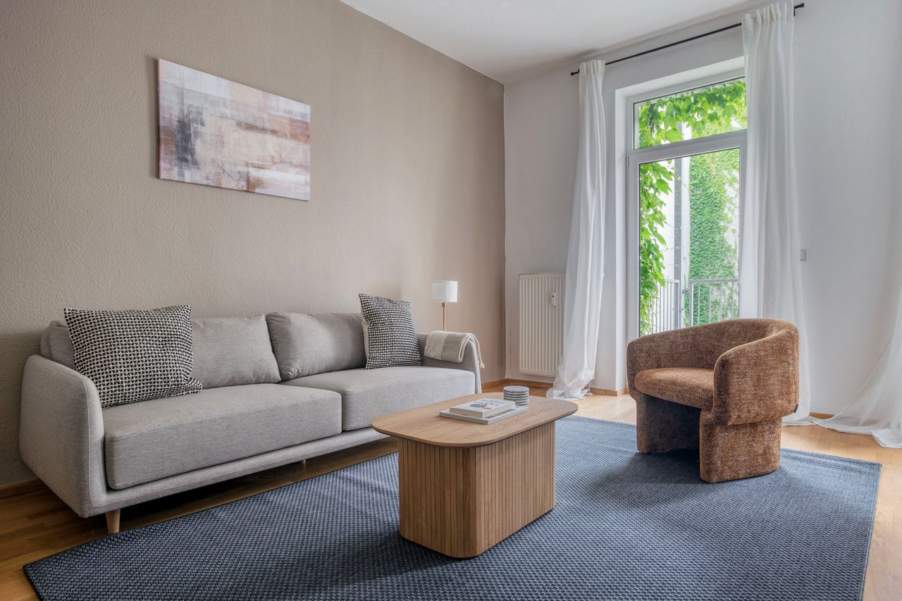 Clean Friedrichshain 2BR, Furnished & Fully Equipped