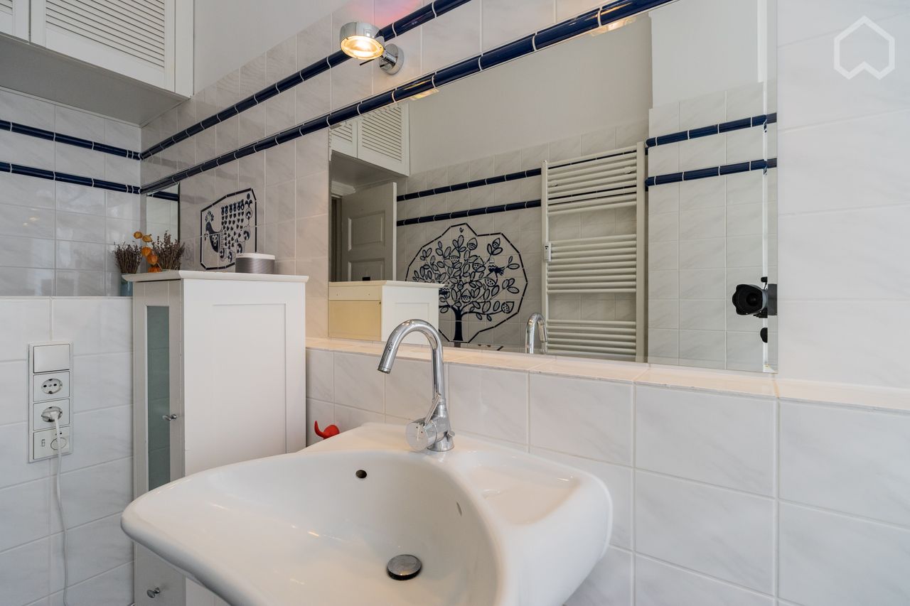 Grand Spree river view apartment in historical building in Mitte