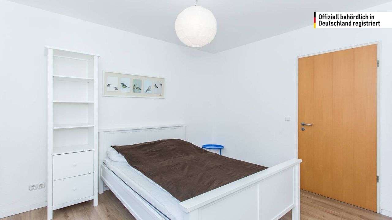 2 bedrooms: Neat & gorgeous apartment located in Friedrichshain-Kreuzberg peninsula Stralau