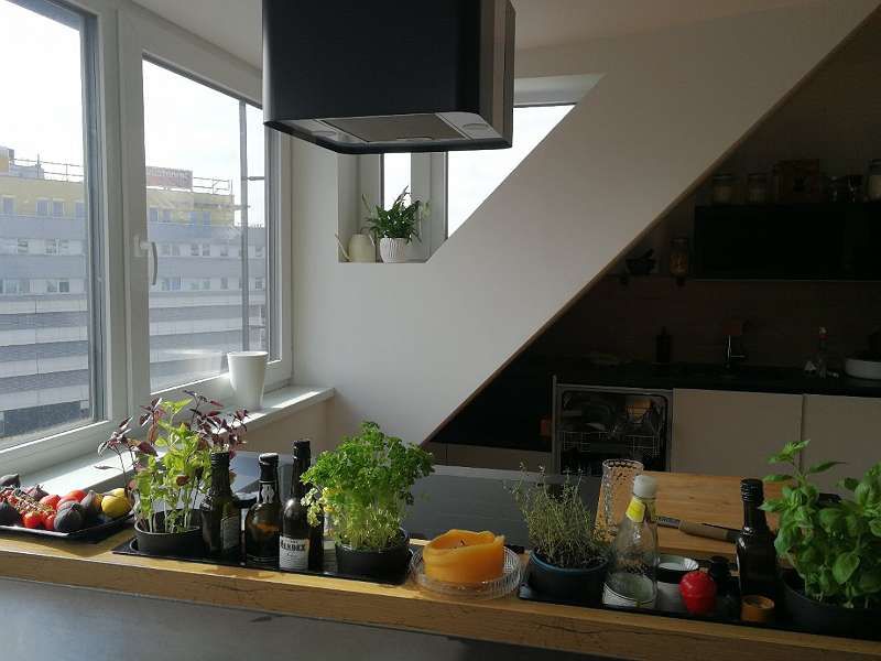 Rooftop Maisonette with Terrace, Roof garden 145m2 - fully furnished