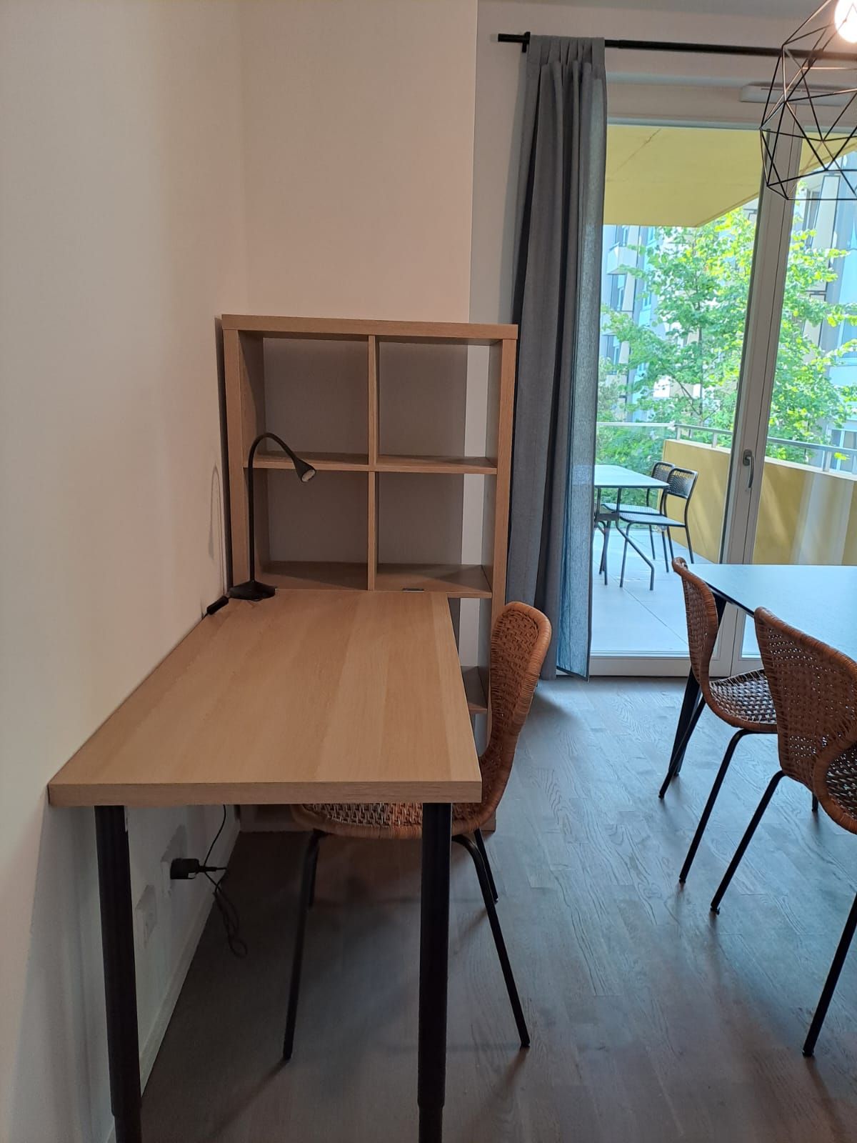 Brand new: stylish, fully furnished 2-room apartment with fitted kitchen and balcony in Berlin