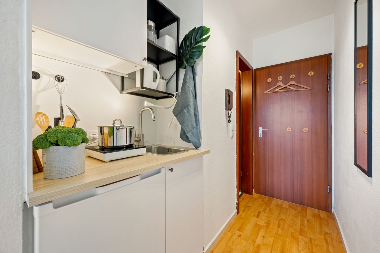Freshly Renovated & Fully Equipped: Studio Apartment in Mainz | Close to University