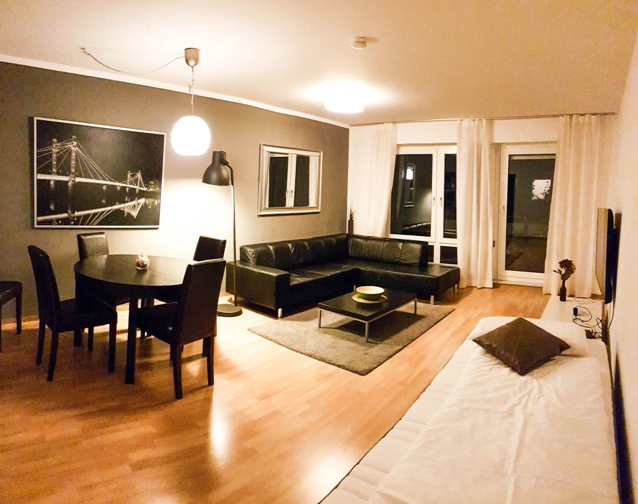 Modern studio in Heidelberg with balcony