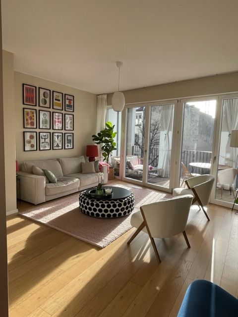 luxury but cosy and bright 100 sqm design apartment in the city west centre right at Olivaer Platz / Ku Damm (Wilmersdorf)