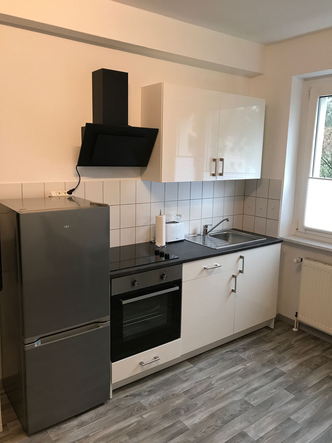 Furnished 2-room flat in a central location *Uniklinik*Messe*Netflix