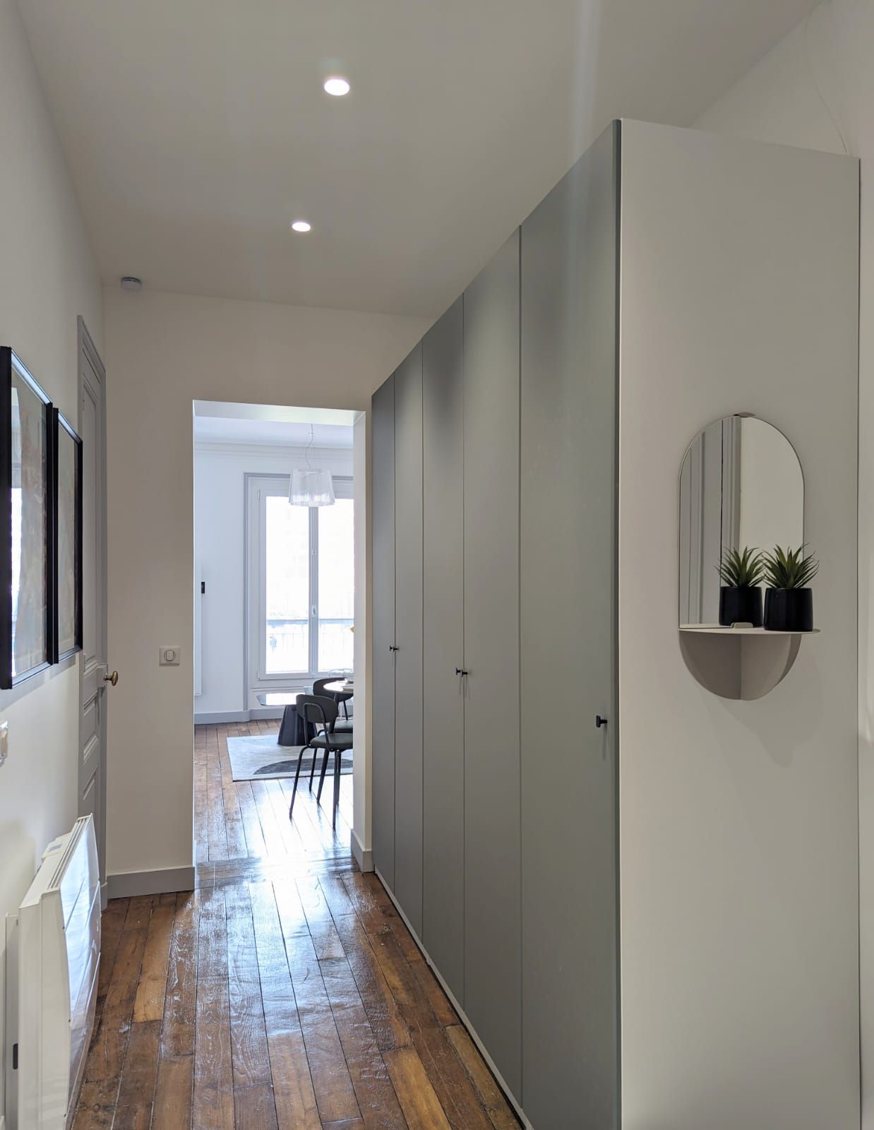Paris 17: Central large newly renovated 1-bedroom apartment, 45m²