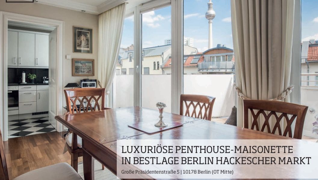 Charming Duplex Penthouse in Mitte