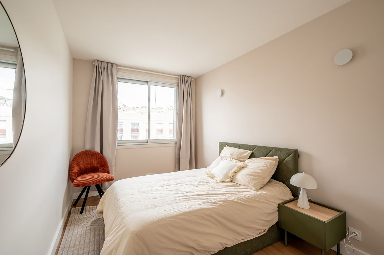 Design & quiet flat Paris - With lift 6ᵉ floor - 3 separate bedrooms