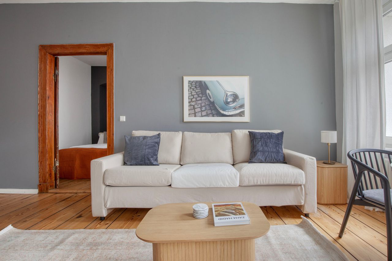Luxe Kreuzberg 1BR, Fully Furnished & Equipped