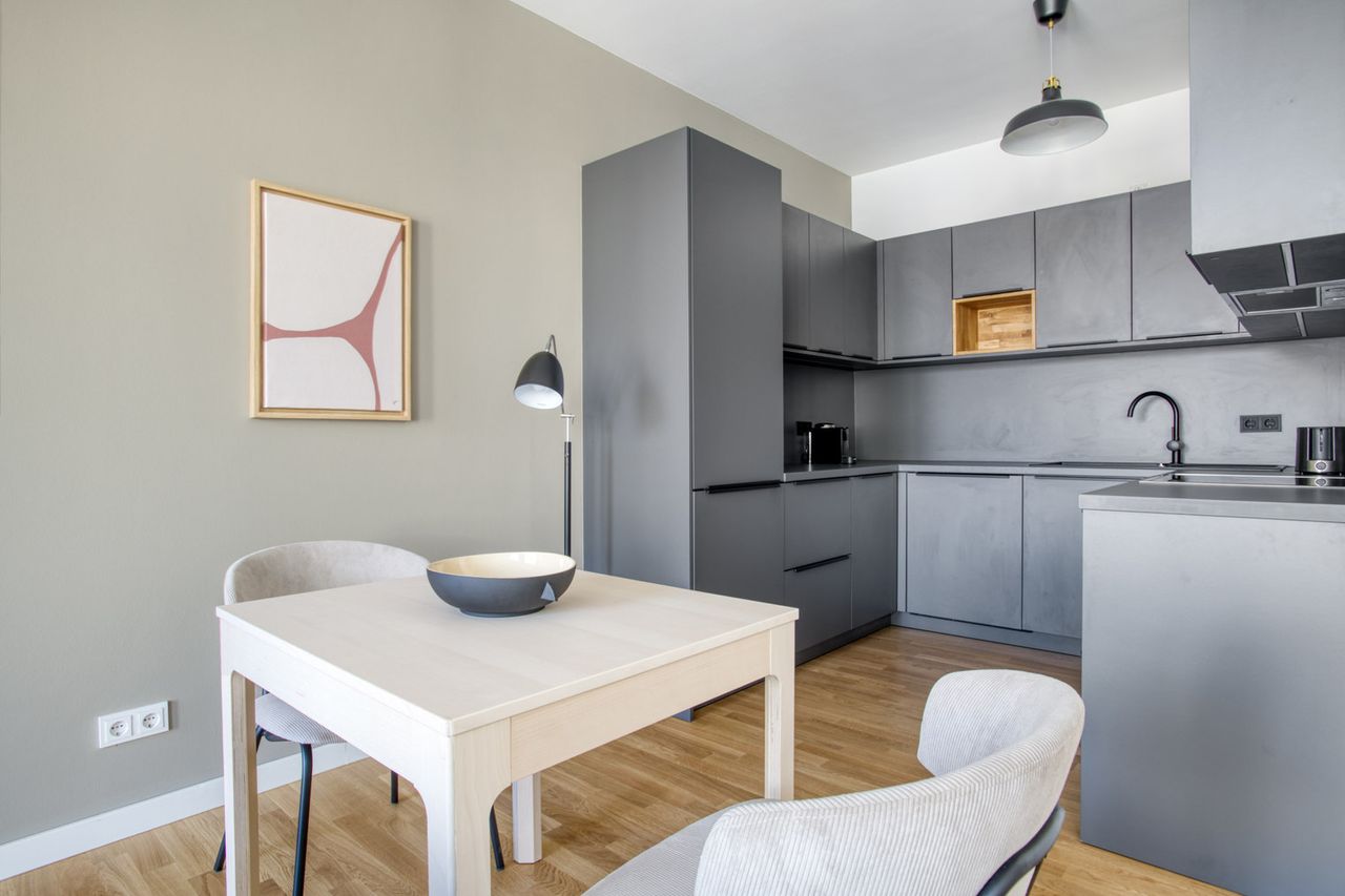 Gorgeous Mitte 1BR with Apple Store in building