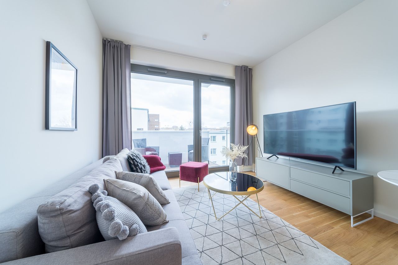 New 1-Bedroom Apartment with Balcony in Berlin Mitte
