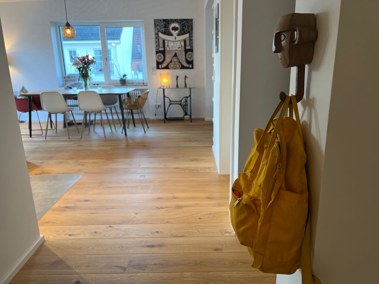 Light-flooded new apartment with balcony