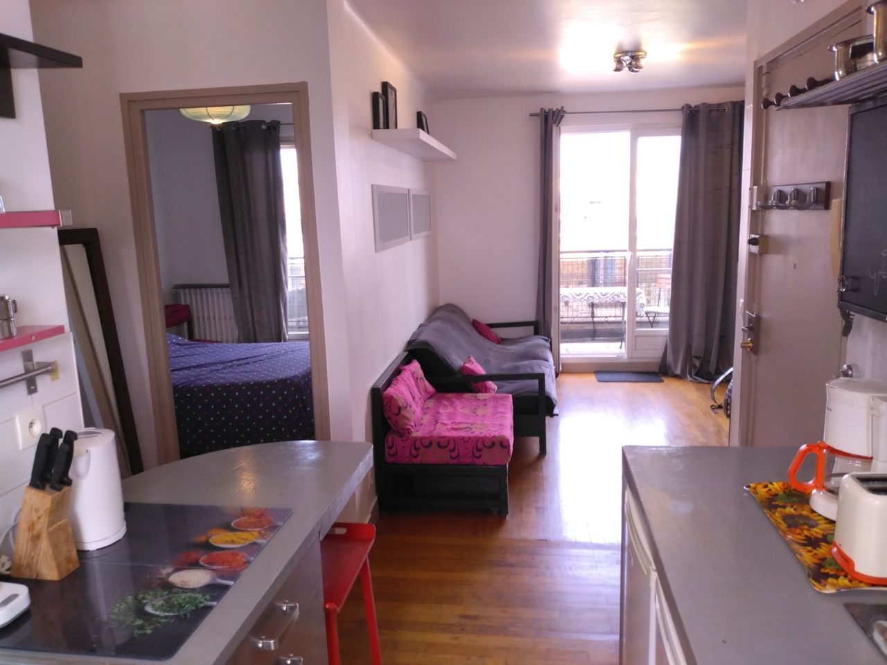 Cozy and bright apartment, Gambetta-Père Lachaise district