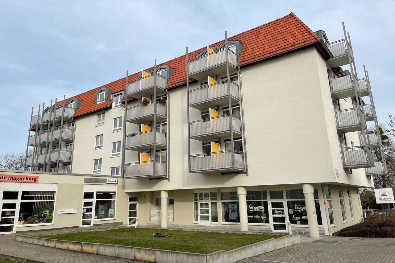 Nice & new suite 2 room flat with balcony and elevator in Magdeburg