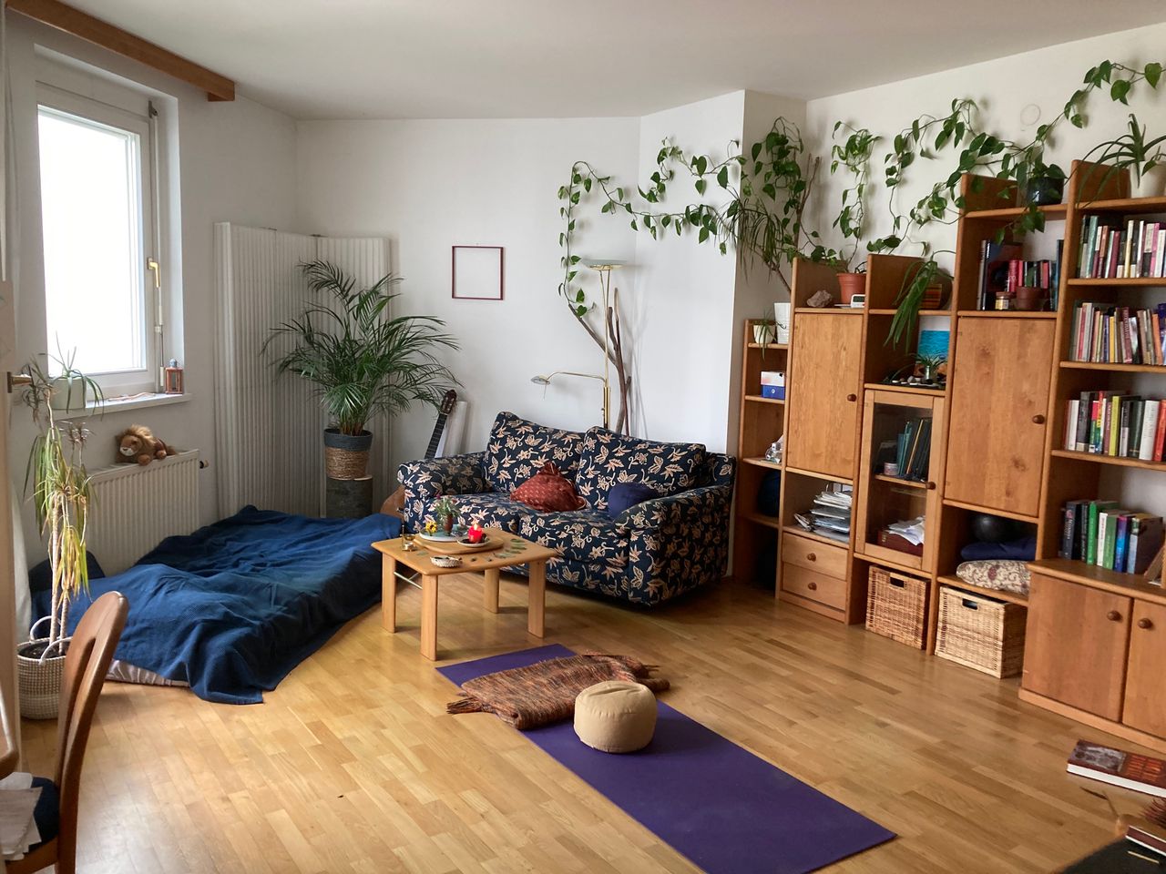 Peaceful and Cozy Apartement with Balcony, Sauna & Garden View – Fully Furnished