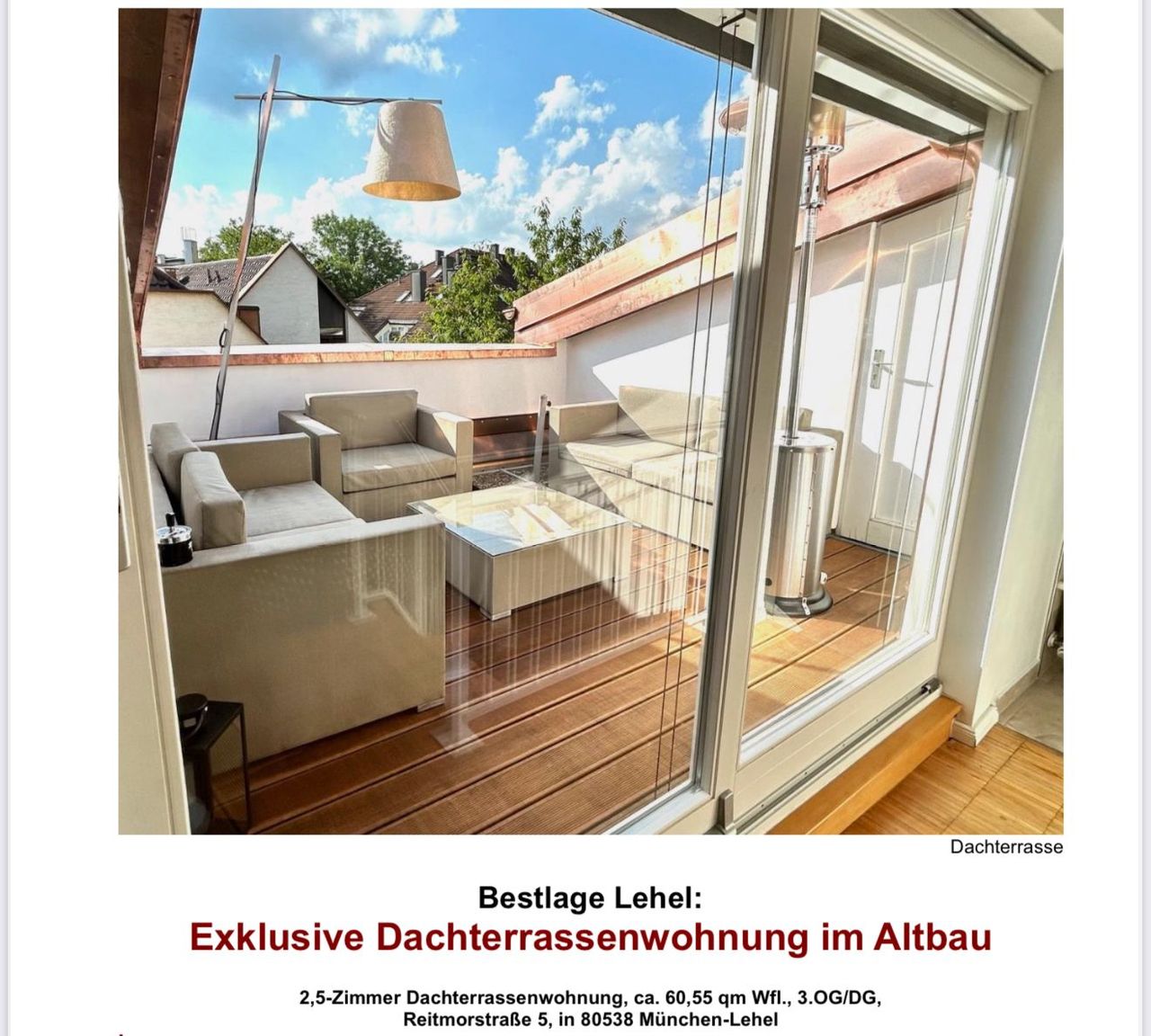 Heart of Munich, quite Maisonette, Private Balcony