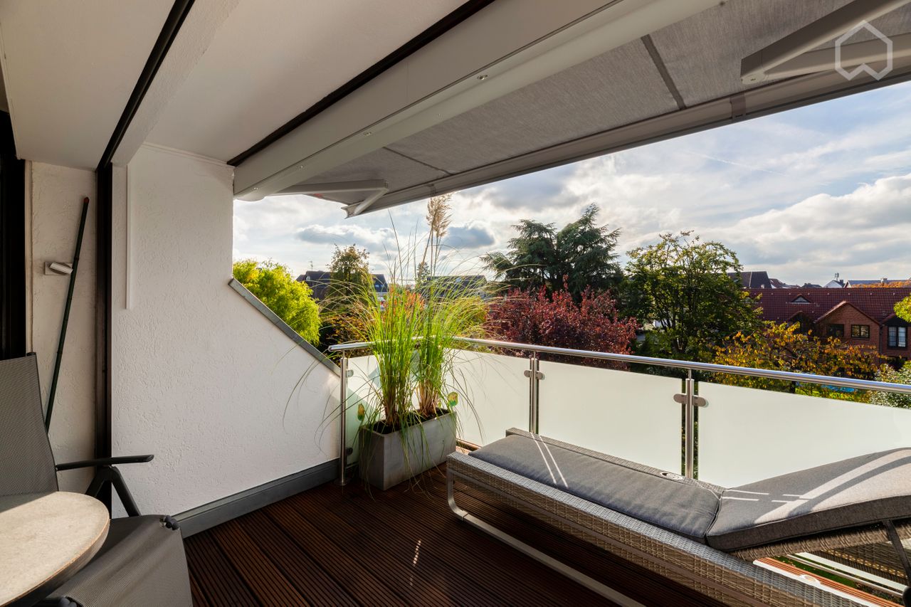 Stunning apartment in the middle of Cologne incl. balcony and sun protection