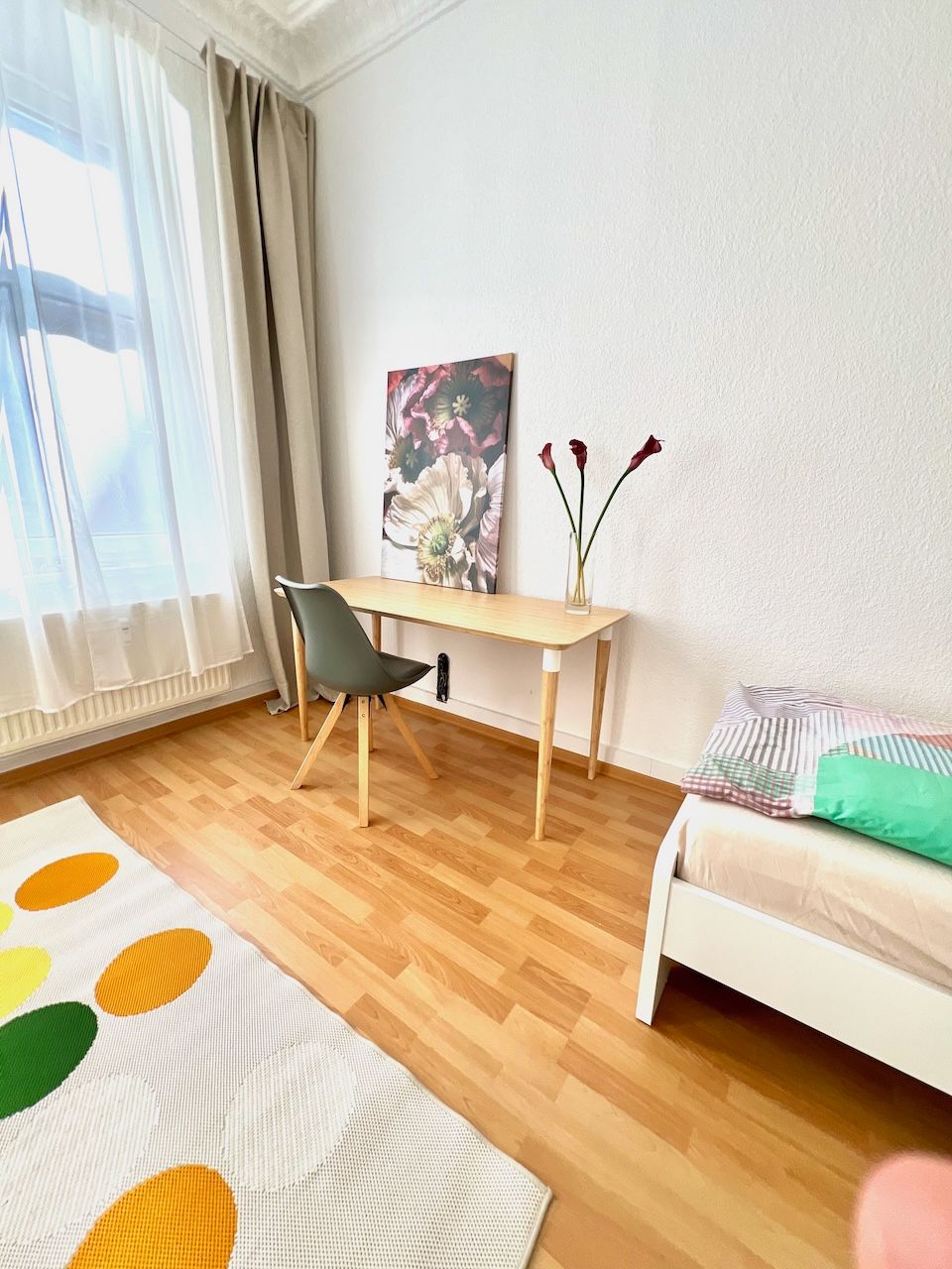 4-room flat with 4 single beds in central Berlin Prenzlauer Berg