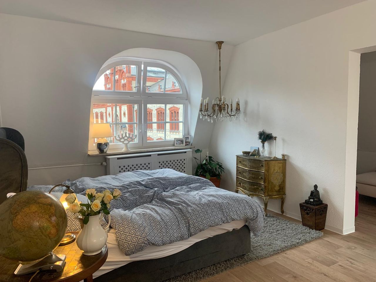 Beautiful top floor flat in an absolute city centre in Rostock
