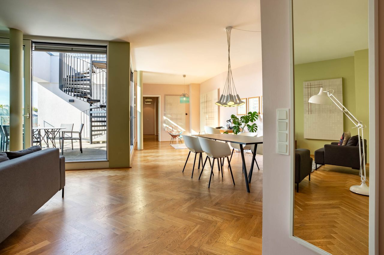 Wonderful penthouse in Mitte