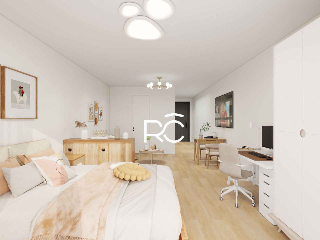 Cozy New Apt. Long-Term Stay for Couples or Single
