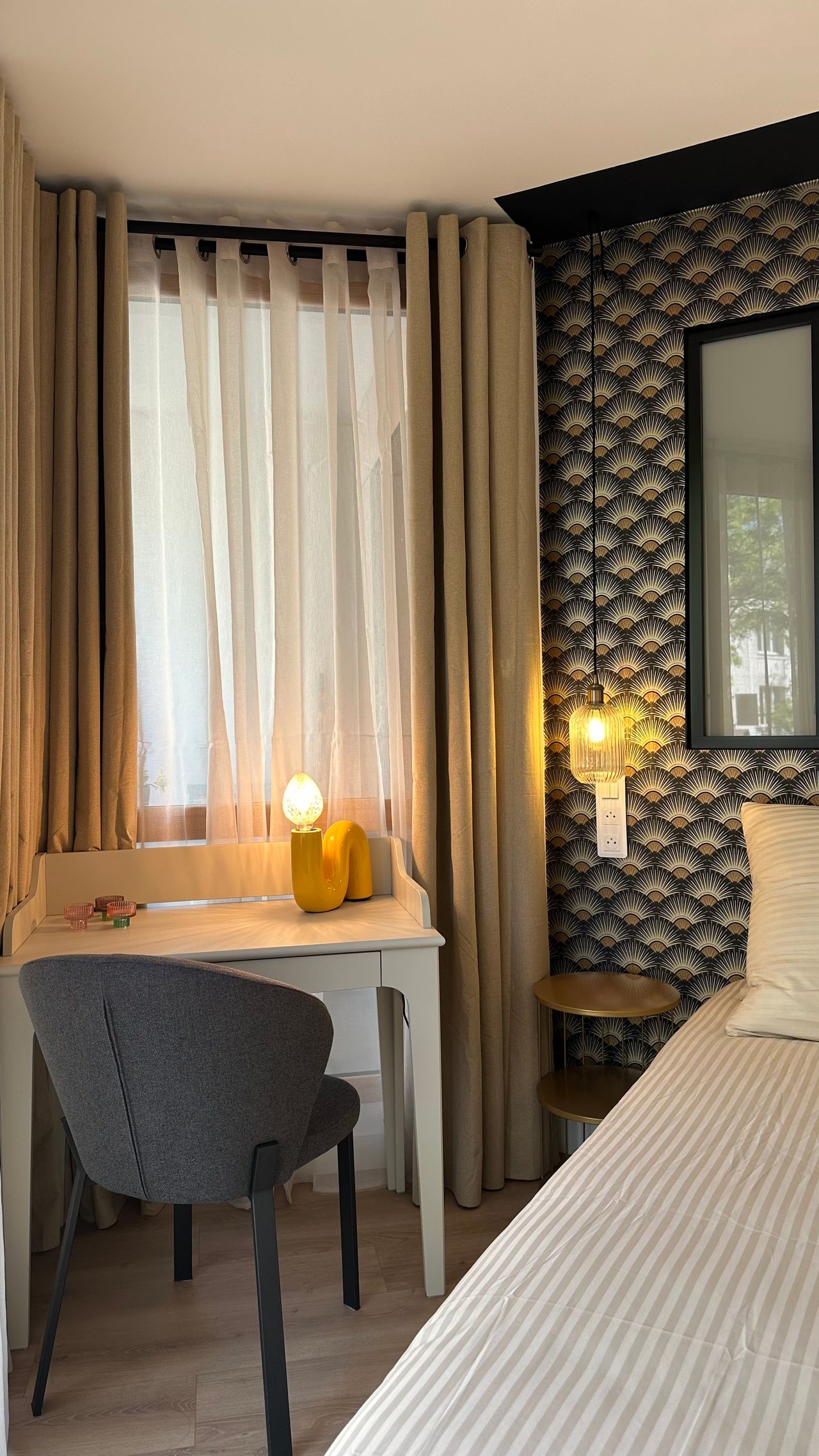 Bright apartment with terrace, bedroom and living room - all comforts