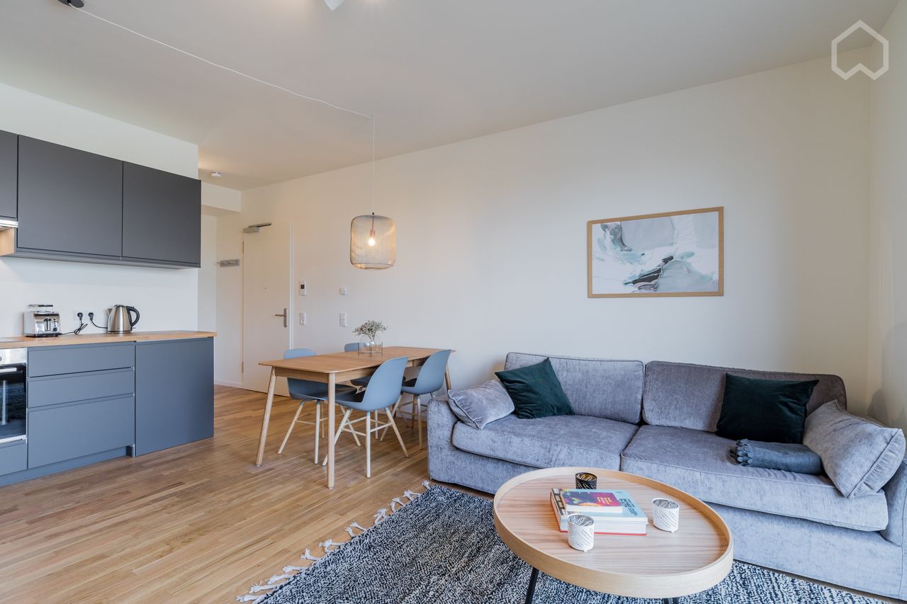 Modern, bright and quiet 2-room flat in Berlin-Mitte (super central, view of the TV tower)