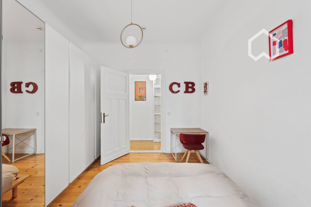 Quiet Altbau Oasis with Scandinavian Charm in the Heart of Prenzlauer Berg