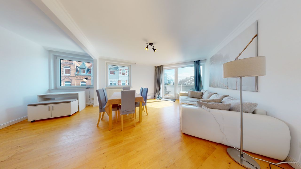 Cozy 3-room apartment on the Lister Meile - Perfect for explorers!
