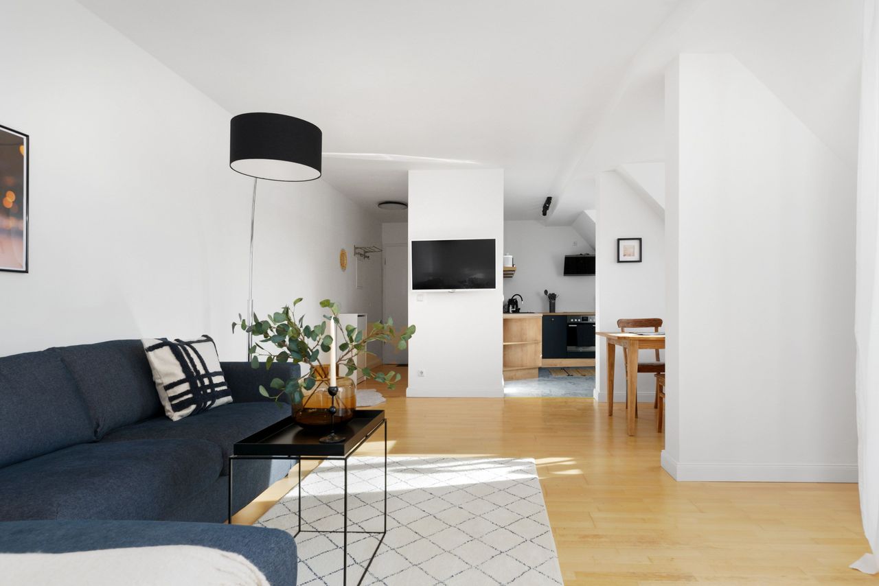 Light-flooded maisonette apartment perfect for families