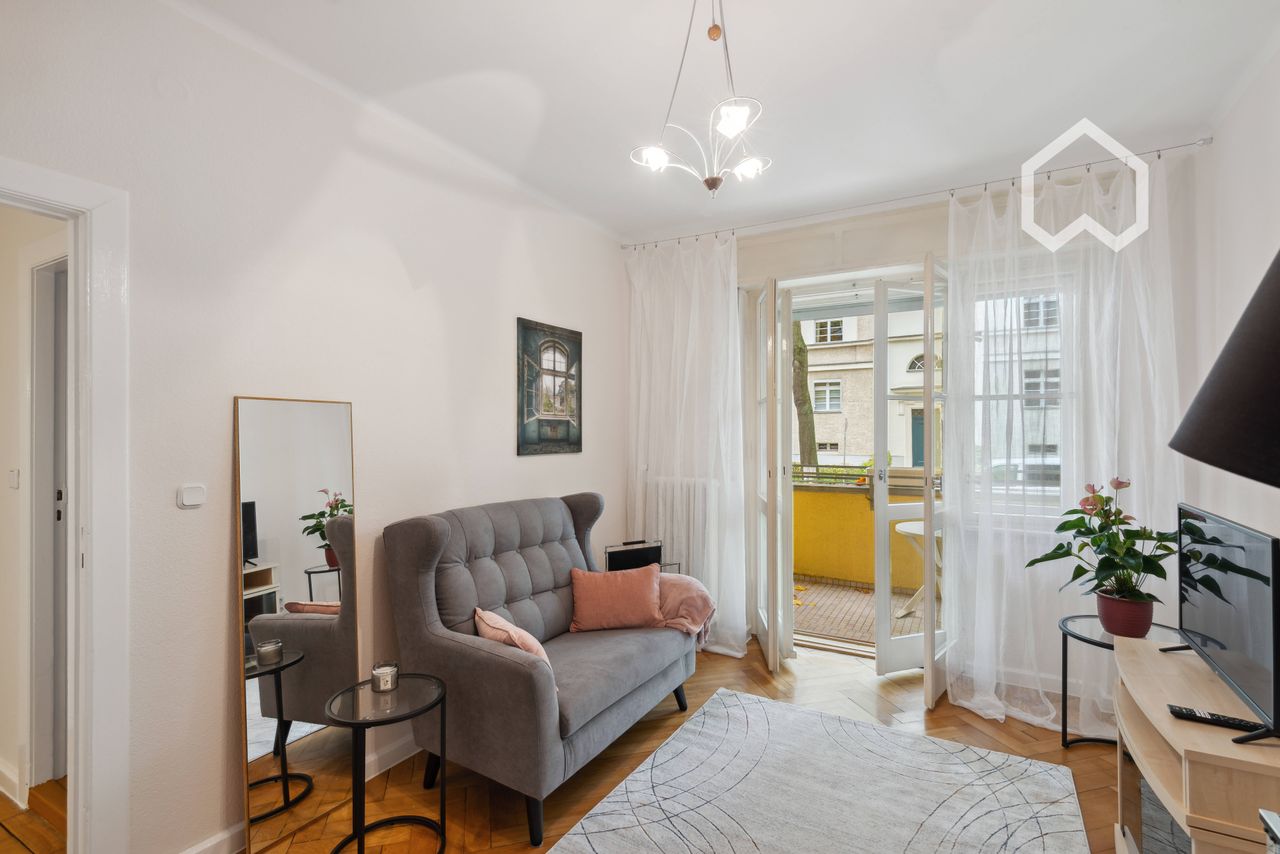 Cosy apartment with balcony and good connection to public transport