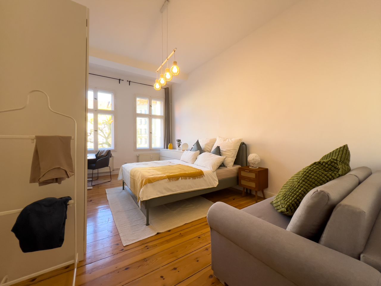 Fashionable, bright suite in Friedrichshain