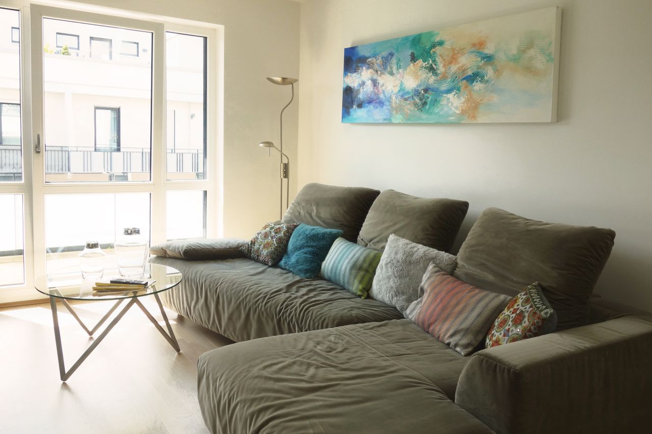 Spacious roof terrace apartment - beautiful, cozy and modern with additional balcony