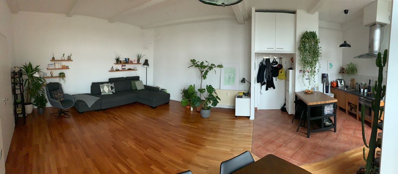 Great & nice loft in popular area, near Treptower Park