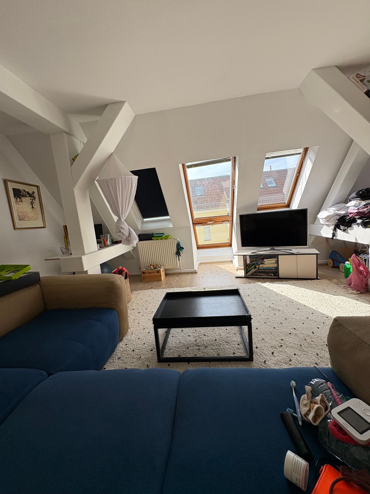 Charming 3.5-Room Maisonette Apartment in the Rear Building in Berlin-Friedrichshain