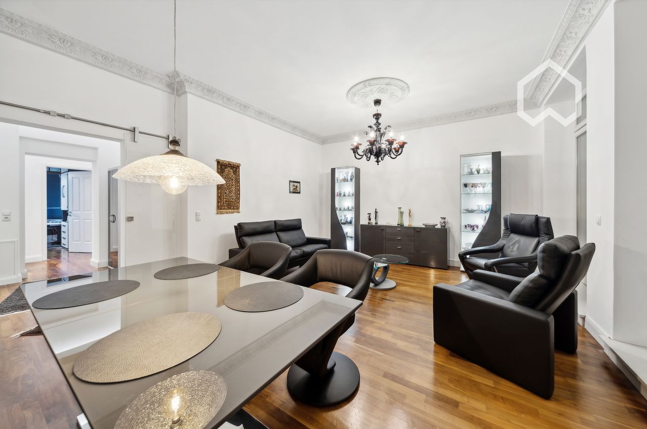 Stylish and high-quality 3-room apartment in Leipzig