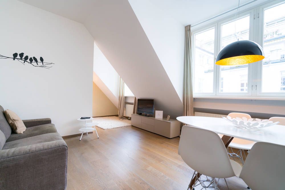Lucid business apartment Vienna in the third district with modern furniture - live near the Belvedere palace