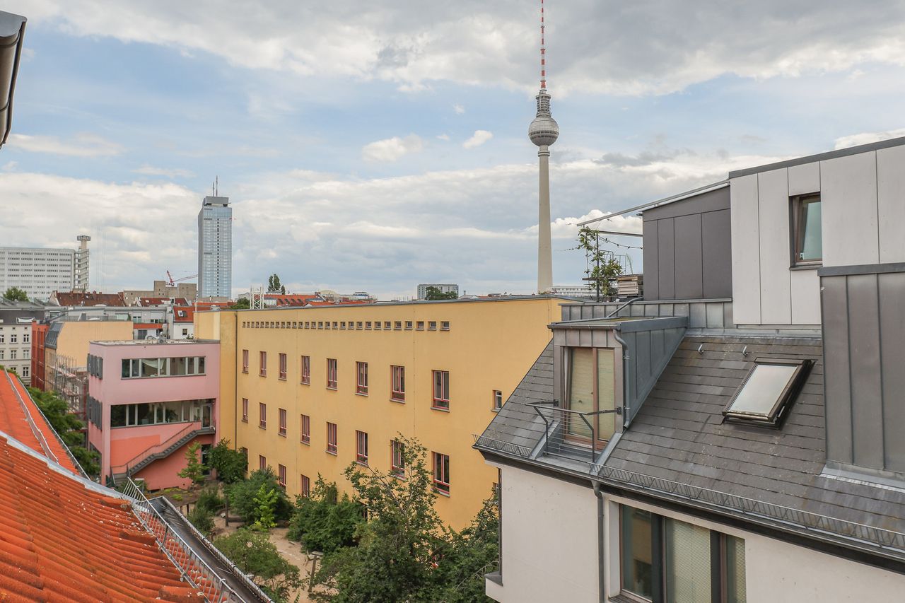 STYLISH ROOFTOP APARTMENT IN BERLIN MITTE
