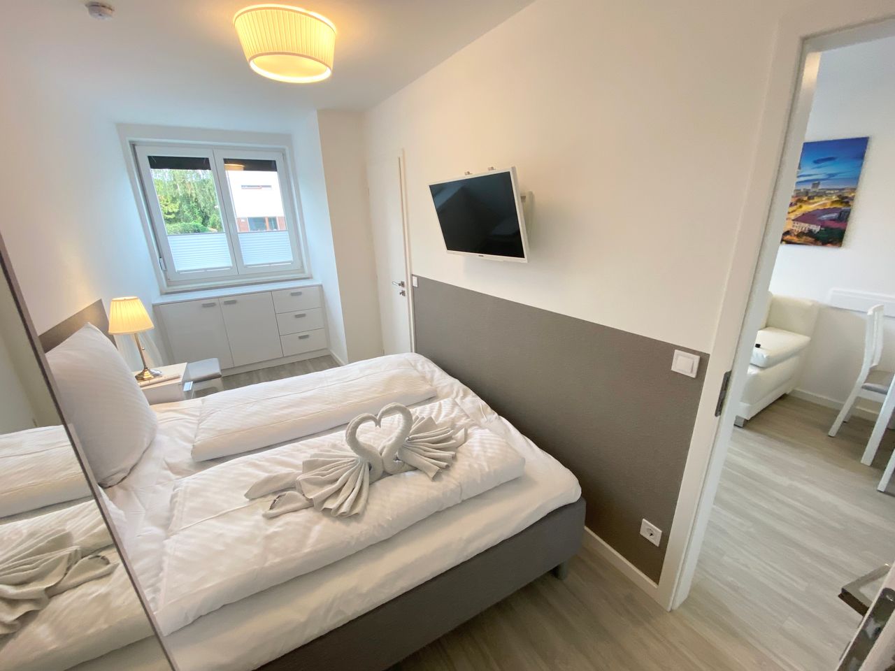 (4A) 2-room apartment with balcony just 5.4 km from Alexanderplatz/free wifi/ in Berlin-Pankow