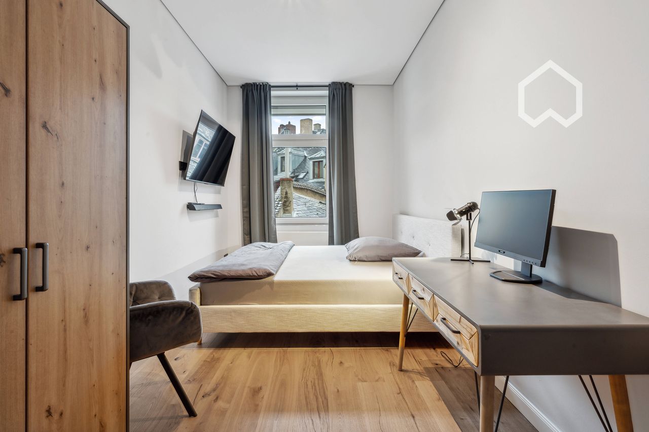 Offer to rent a high-quality renovated apartment in Frankfurt-Sachsenhausen