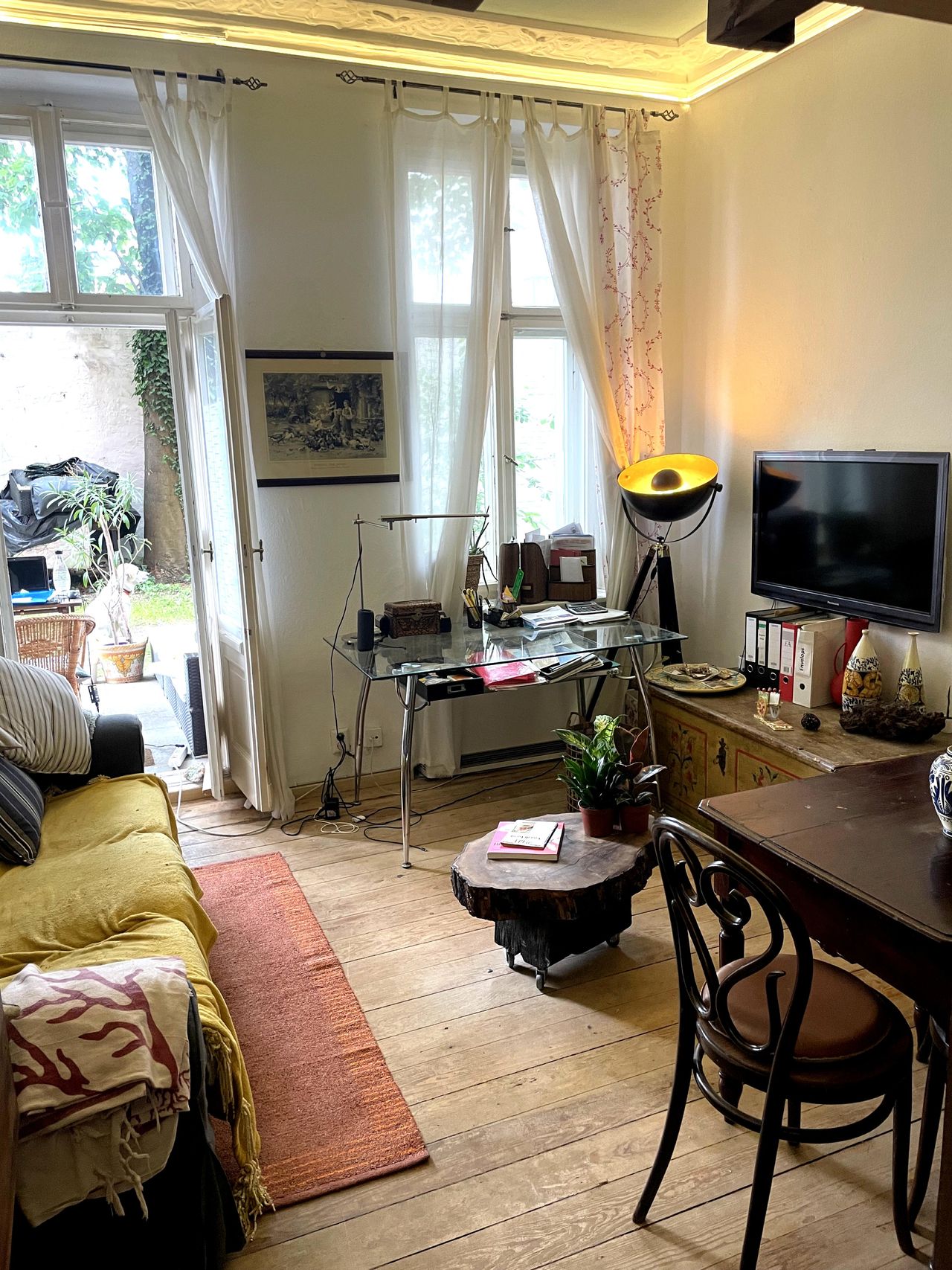 Neat studio with garden close to city center