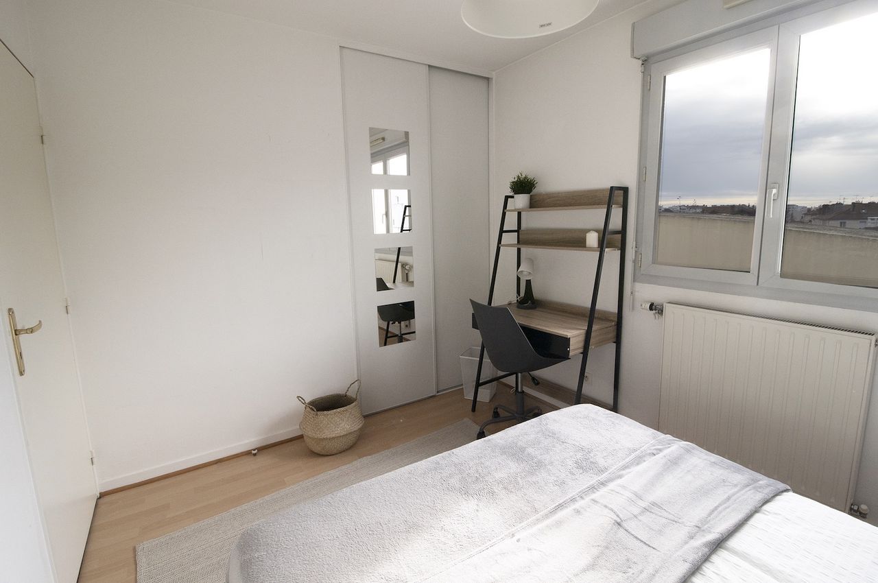 Co-living: 10 m² room, fully furnished.